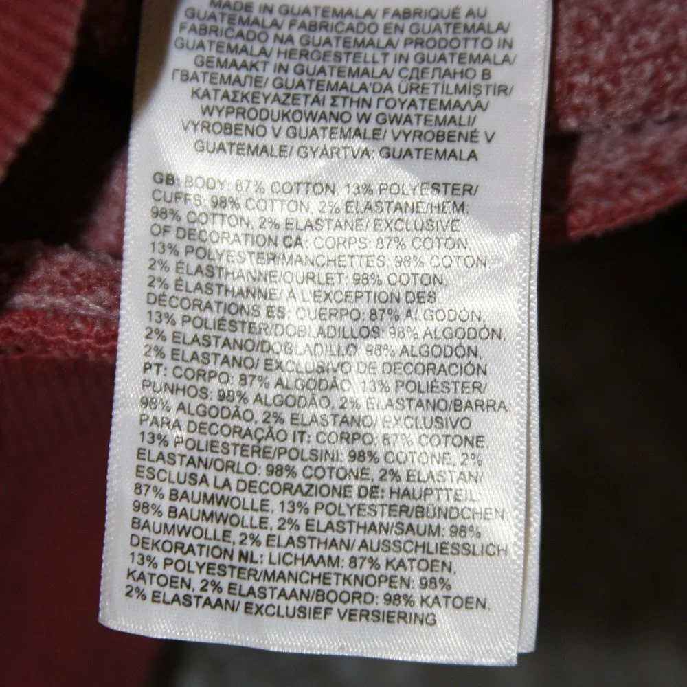 The North Face measurements pit